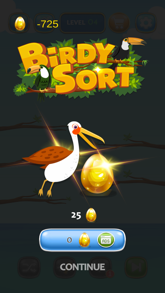 #2. Birdy Sort Matching Puzzle (iOS) By: DONSON TECH CO.,LTD