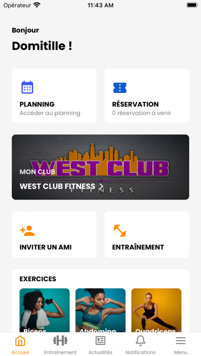 West Club Fitness Suresnes Screenshot