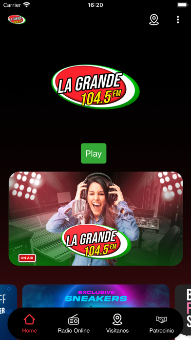 La Grande 104.5 FM Screenshot