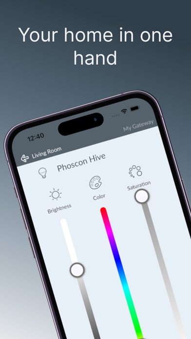 Phoscon App Screenshot