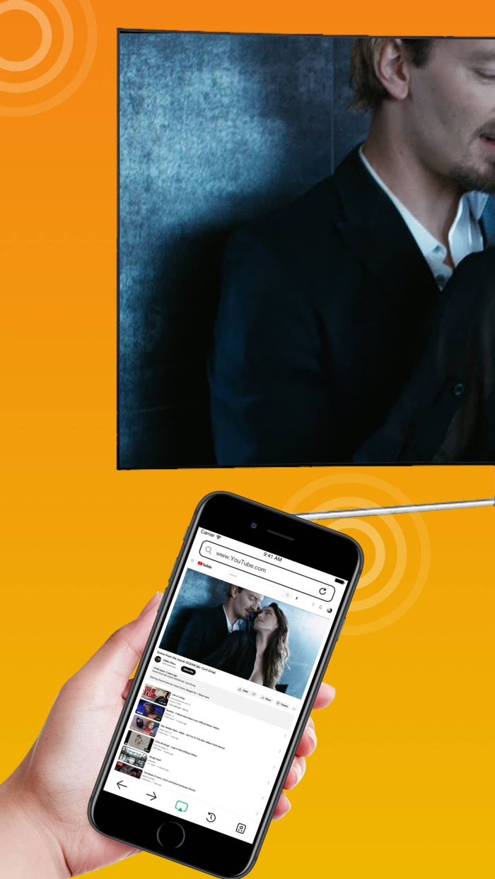 Screen Mirroring Web Cast TV