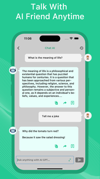 AI Friend: Chat Bot & Writing Screenshot