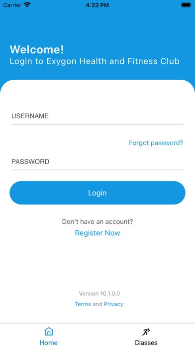 Exygon Health and Fitness Club Screenshot