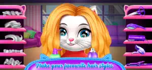 Cat Hair Beauty Salon Makeover screenshot #3 for iPhone