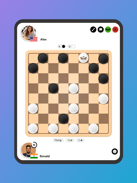 Damas Online for Free - Board Games