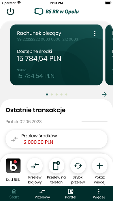 BS Opole mobileNet Screenshot