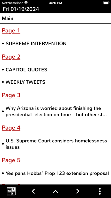 AZ Capitol Times Screenshot