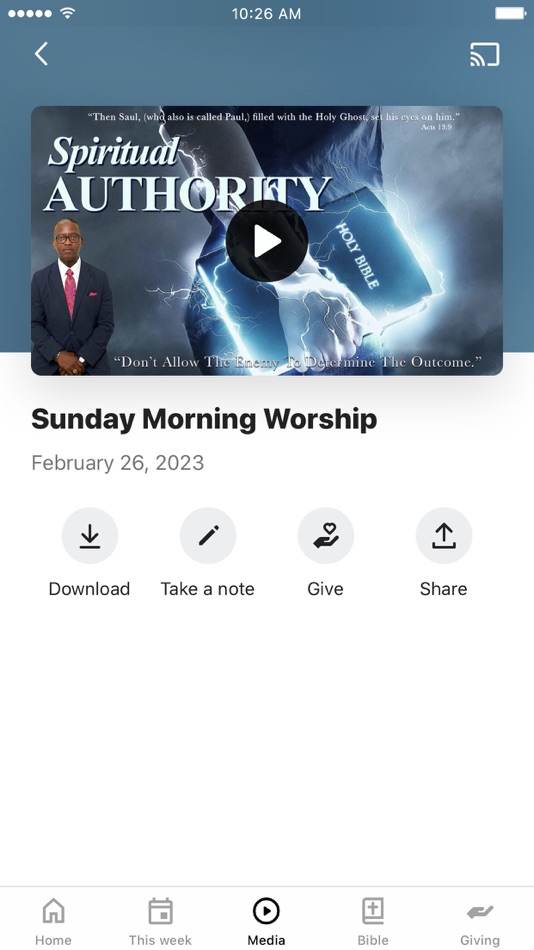 #3. Mt Sinai Christian Fellowship (iOS) Podle: Mt Sinai Christian Fellowship Church of God In Christ, Inc.