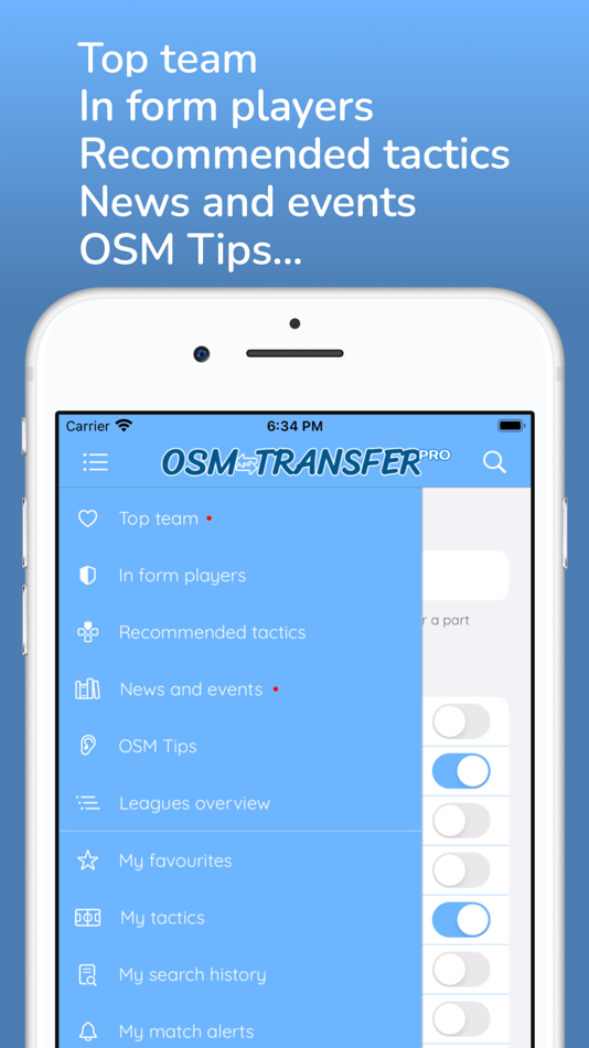 #4. OSM Transfer: Scout List (iOS) By: Diego Arraez