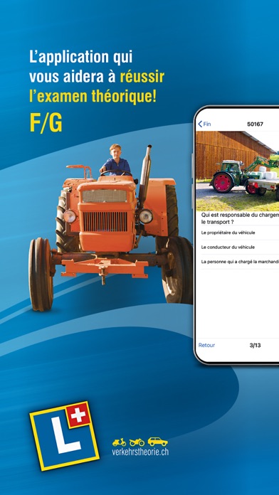 Screenshot #1 pour vTheorie tracteur