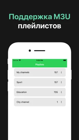 Game screenshot IPTV плеер - ТВ каналы онлайн apk