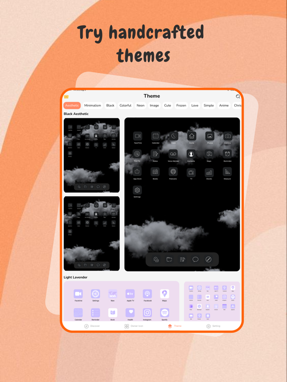 Icon Changer - Aesthetic OS 17 iPad screenshot 6 - Utilities app