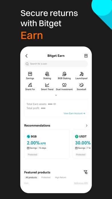 Bitget- Trade bitcoin & ETH Screenshot