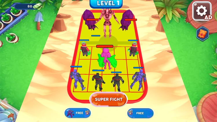 Superhero Merge Monster Fight screenshot-4