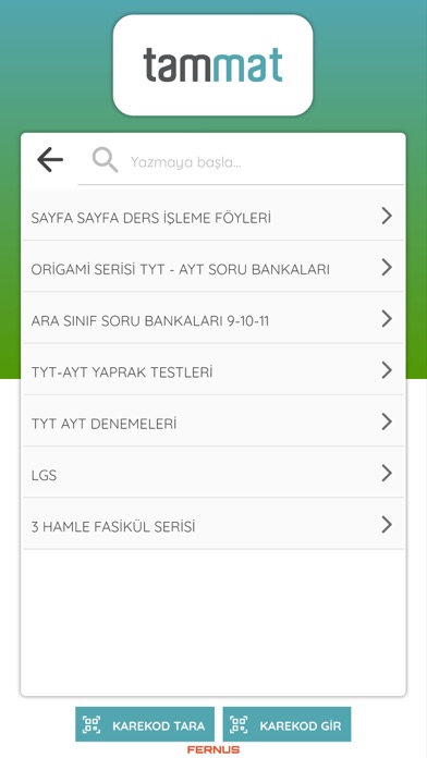 Screenshot #2 pour Tammat Soru Çözümleri