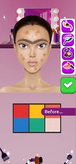 Game screenshot Makeup Sort : Makeover Puzzle hack