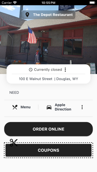 The Depot Restaurant Screenshot