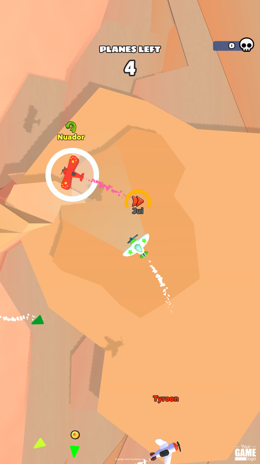 #2. TinyPlanes.io (iOS) 由: Sebastien Grimaud