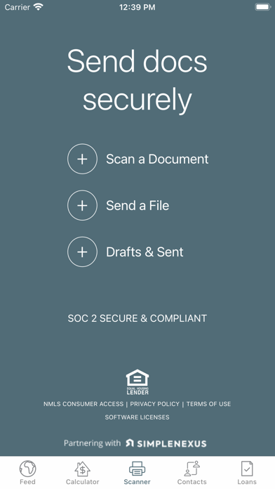 First Community Bank Mortgage Screenshot