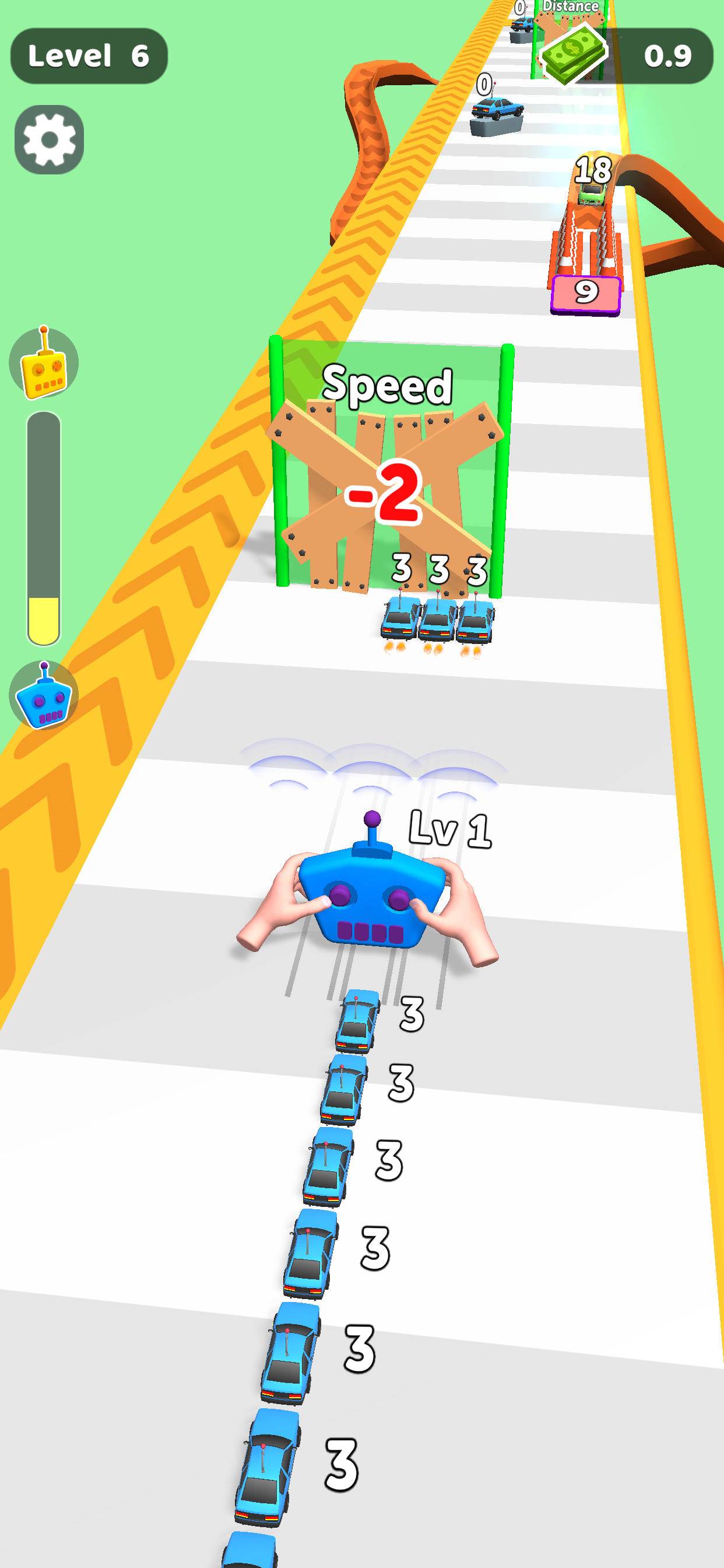 Control Car Run