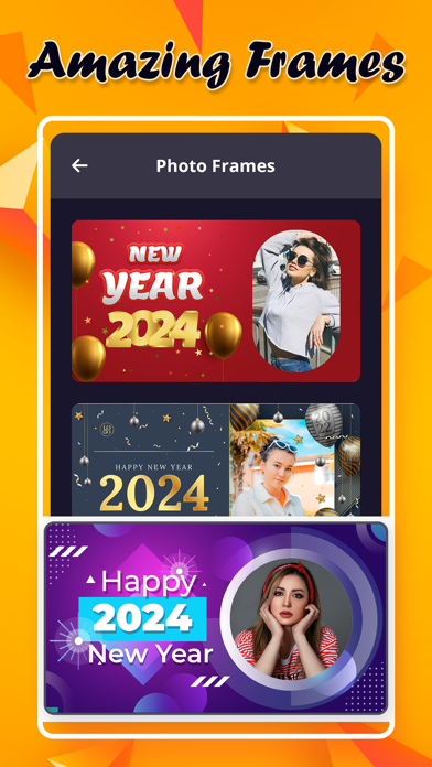 Screenshot #2 pour New Year 2024 Cards, Christmas