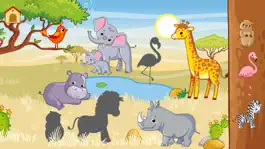 Game screenshot Toddler animal puzzle games! hack