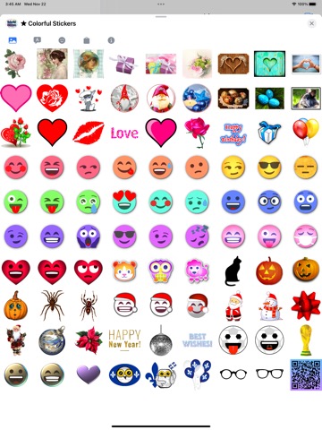 Colorful Stickers and Emojiのおすすめ画像2