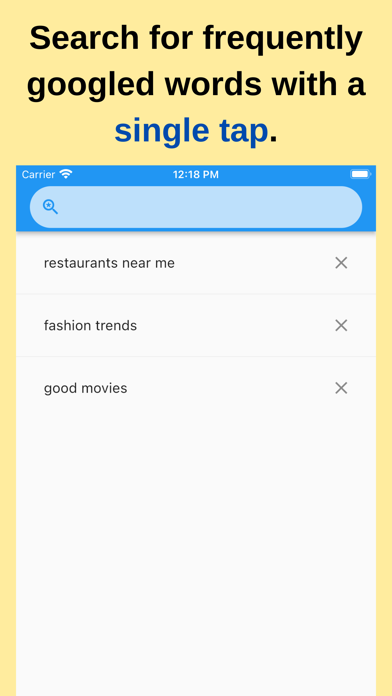 Search Words Bookmark Screenshot
