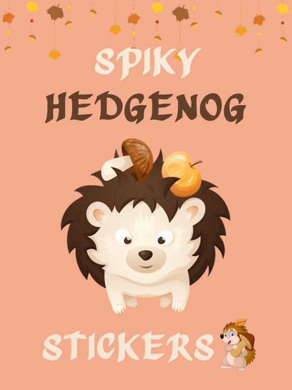 Screenshot #4 pour Spiky Hedgehog Stickers