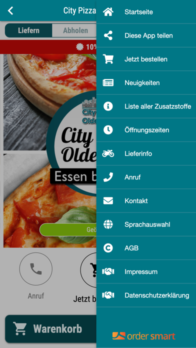 City Pizza Oldenburg Screenshot