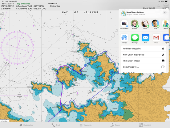 iSailGPS NZ : NZ Marine Chartsのおすすめ画像6