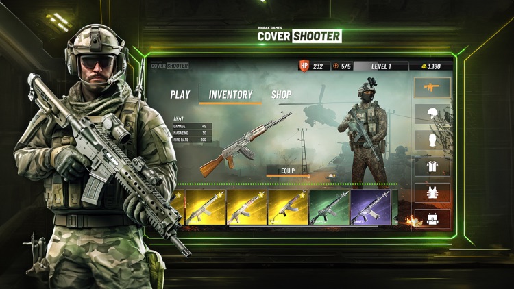 Cover Shooter: Free Fire games screenshot-3