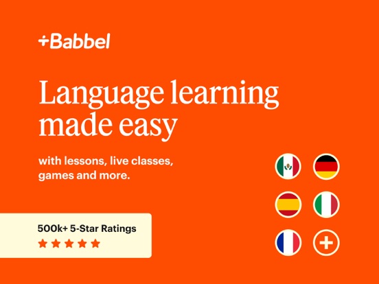 Babbel - Language Learning iPad app afbeelding 1