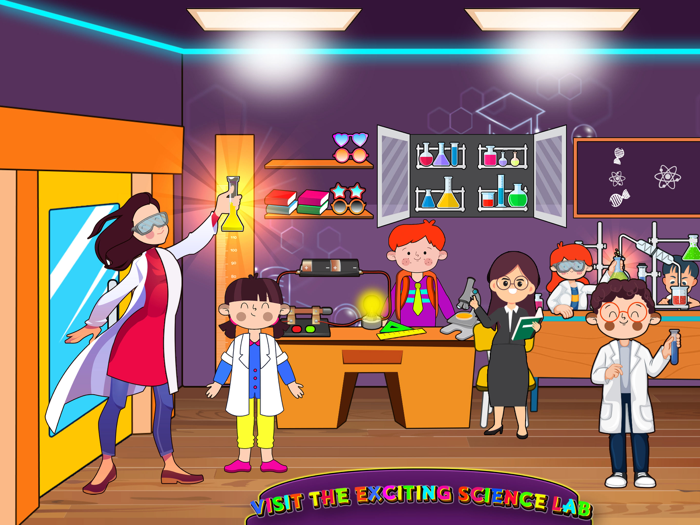 My Home Town School Life