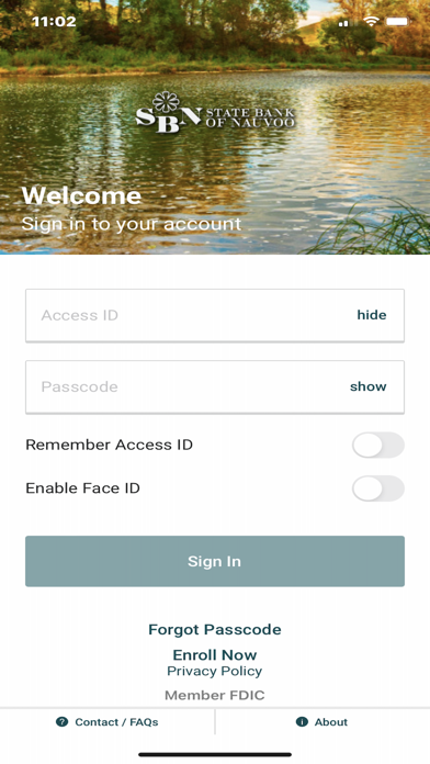 State Bank of Nauvoo Screenshot