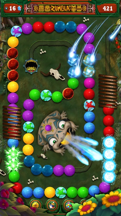 Zumba Deluxe - Marble Shooter Screenshot