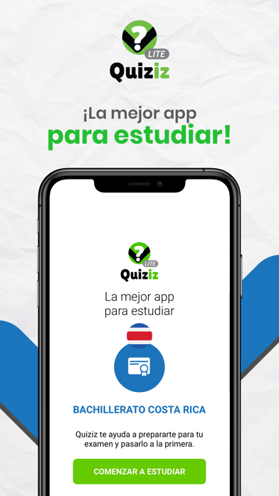 Screenshot 1 of Quiziz Bachillerato Costa Rica App