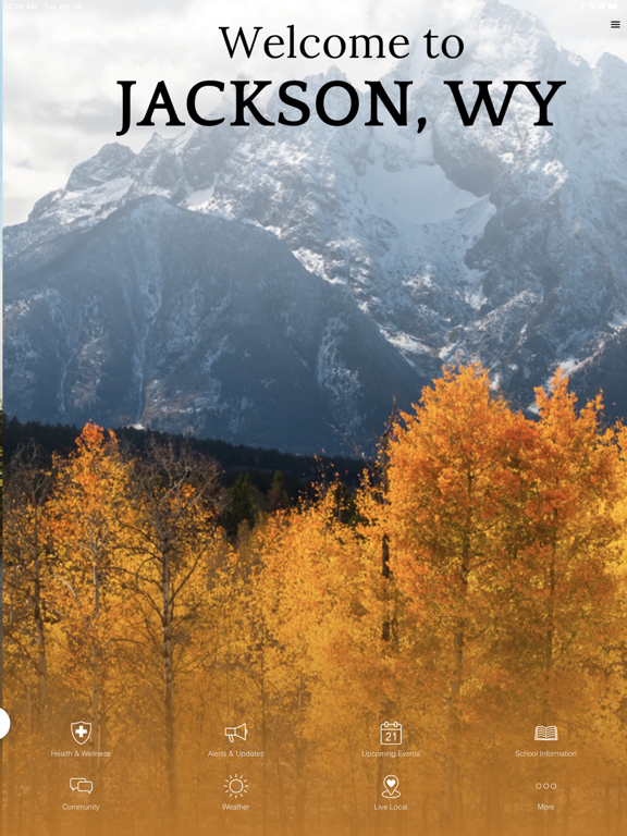 Living Local Out of State App