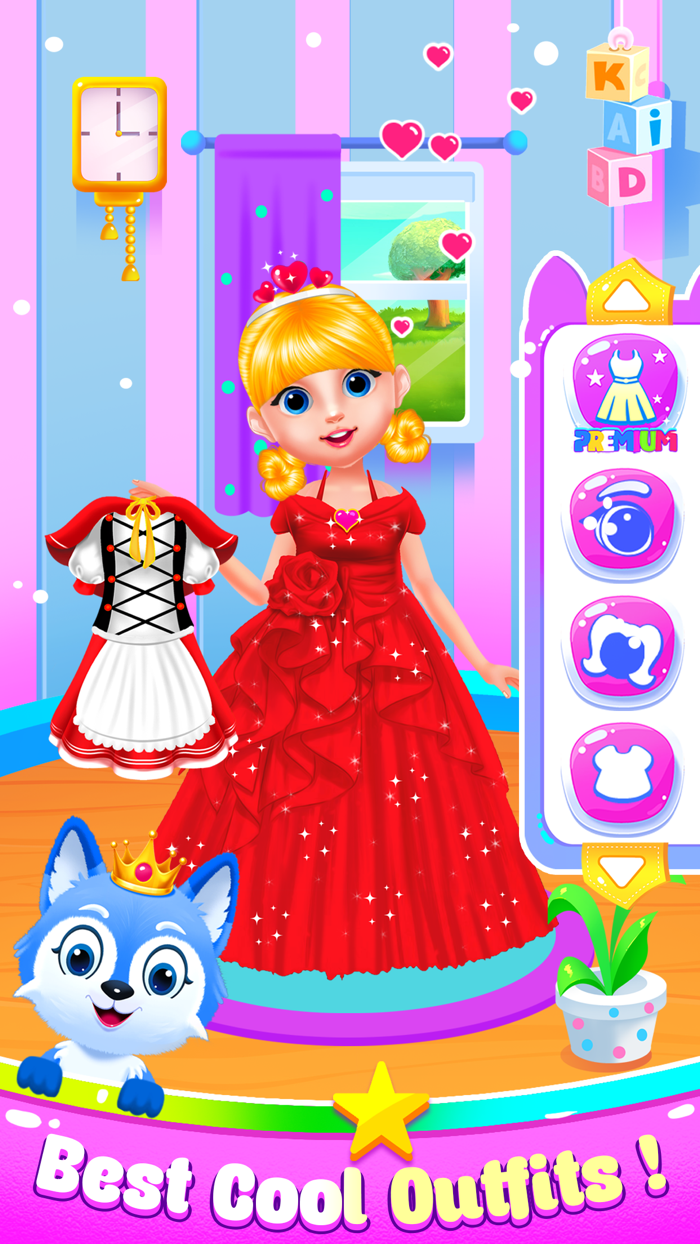 Little Red Girl and Wolfy