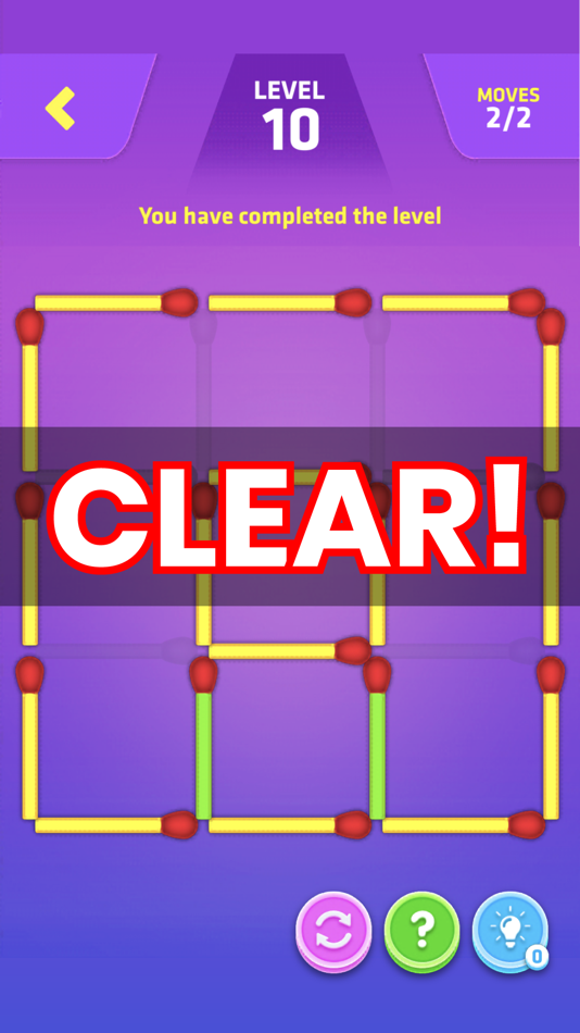 #3. Matchstick Puzzle. (iOS) 由: Basement Apps, Inc.