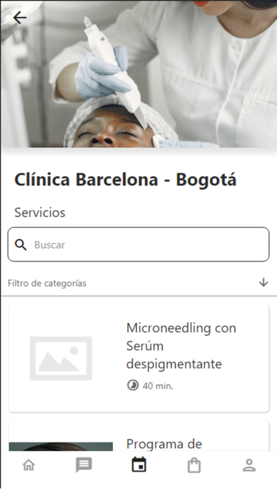 Clínica Barcelona-Bogotá Screenshot