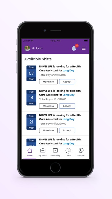 Arum Care Agency Screenshot