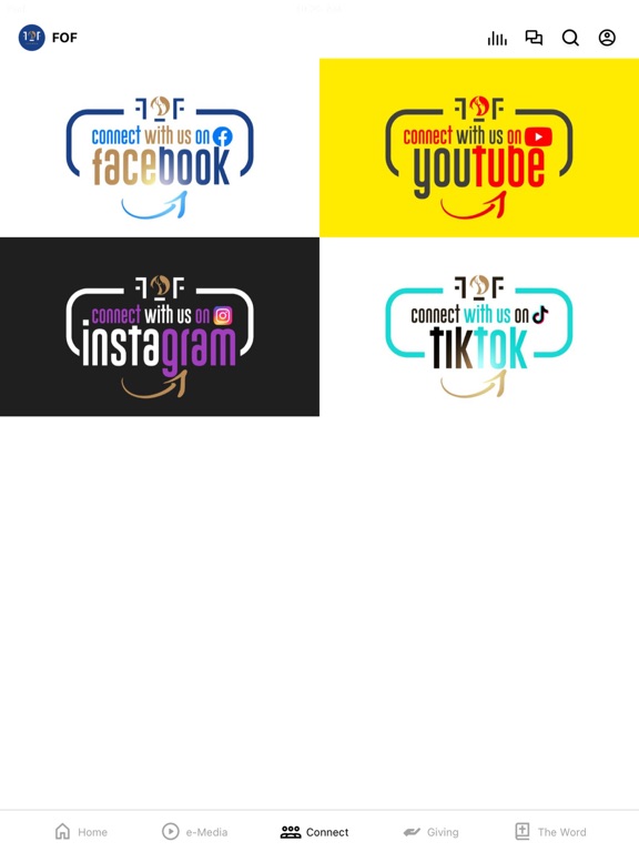 FOF Church iPad screenshot 3 - Education app