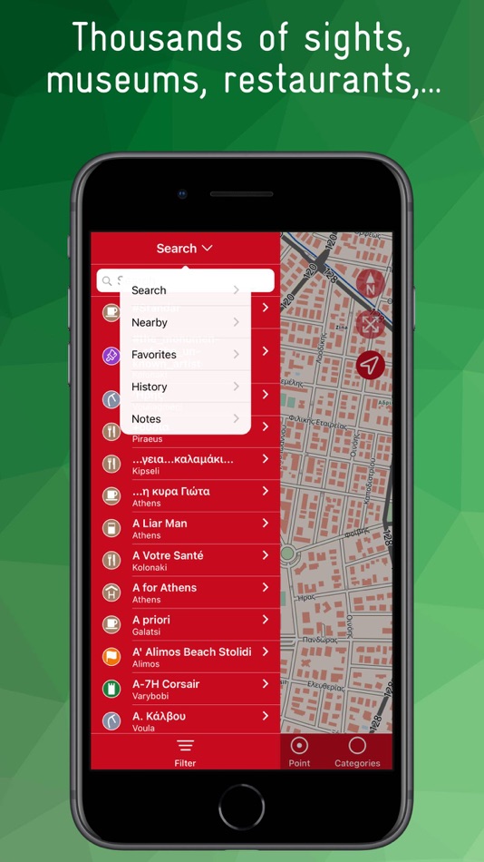 #4. Athens Offline Map (iOS) Bởi: Joerg Holz