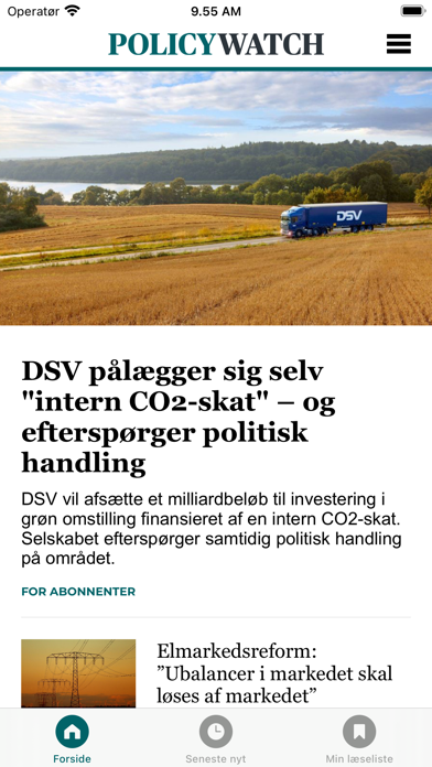 PolicyWatch Screenshot