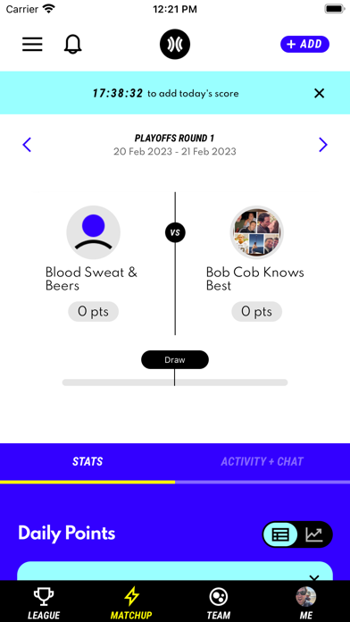 Moove - Team-Based Fitness Screenshot