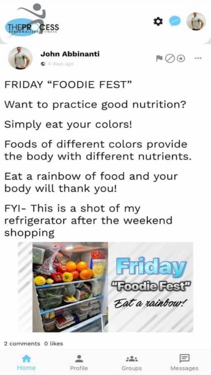 The Process Fitness App - Fit