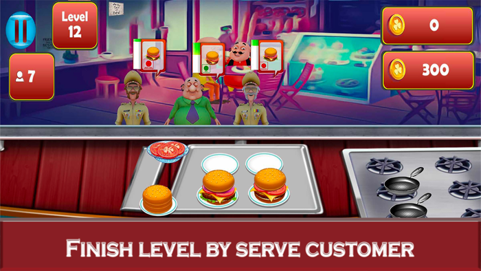 Motu Patlu Cooking Master Game