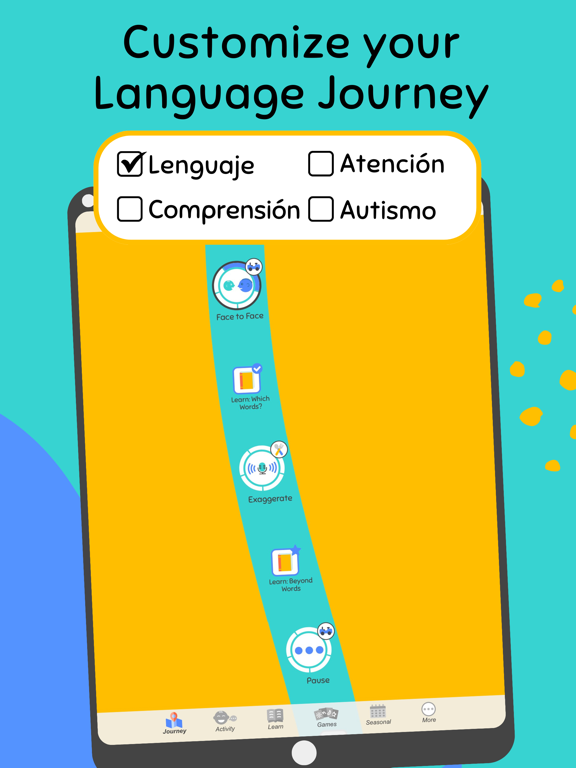 SpeakEasy: Home Speech Therapy iPad screenshot 4 - Education app