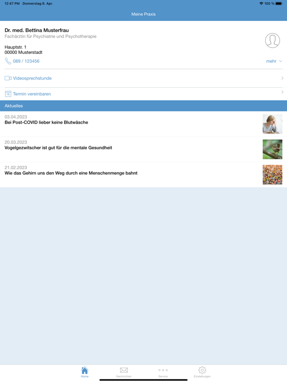 Screenshot #4 pour PraxisApp - Mein Psychiater